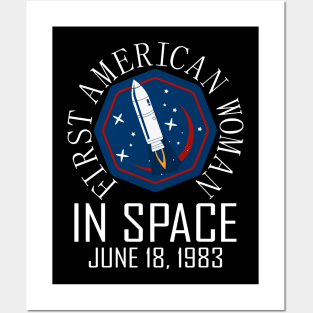 First American Woman In Space Day June 18, 1983 Posters and Art